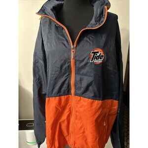 Vintage Tide Racing Jacket Mens Xl Nascar Windbreaker Swingster 90s Color Block
